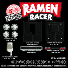 HH2204 Interchange Pack for Ramen Racer (Graphite Black) - Pre order