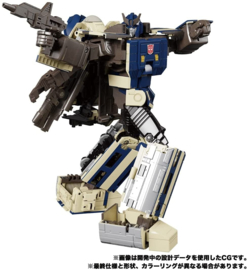 Takara Masterpiece MPG-01 Trainbot Shouki Raiden Combiner