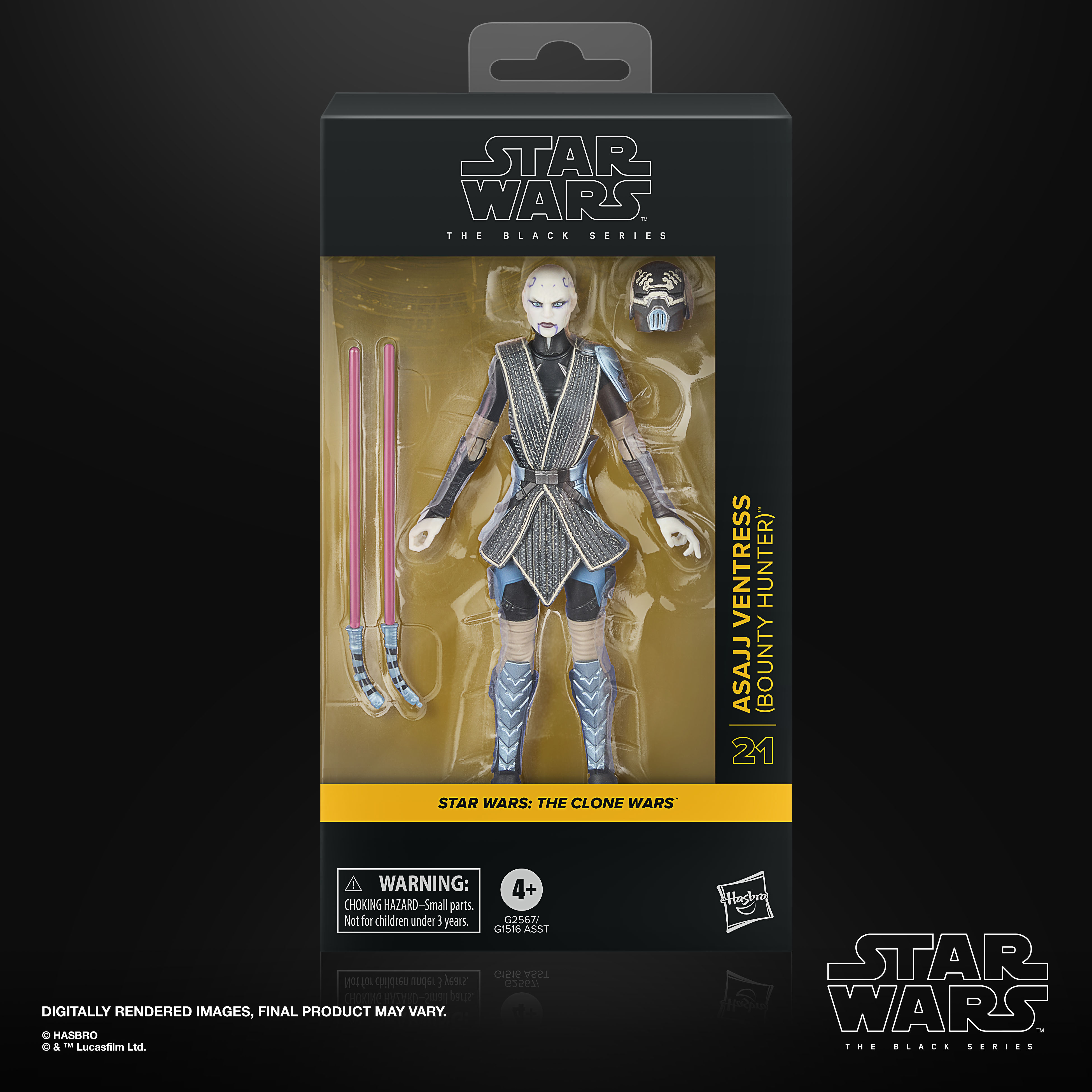 G2567 Star Wars The Black Series Asajj Ventress (Bounty Hunter)