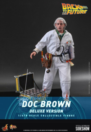 Hot Toys Back To The Future MM AF 1/6 Doc Brown Deluxe Version