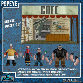 Popeye 5 Points Action Figures Deluxe Box Set