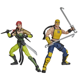 G2046 G.I. Joe Classified Series #212, Ninja Force Scarlett and T'Jbang