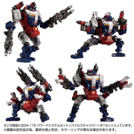 Takara Tomy Diaclone DA-115 Powered System Set <Battles Caliber>