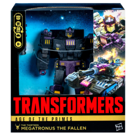 G0486 Transformers Age of the Primes Leader Class The Thirteen Megatronus the Fallen