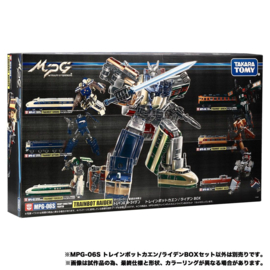 Takara Tomy Mall Exclusive Transformers MPG-06S Trainbot Kaen Raiden Box Set