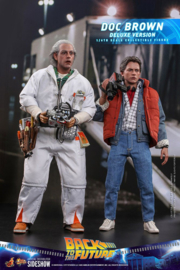 Hot Toys Back To The Future MM AF 1/6 Doc Brown Deluxe Version