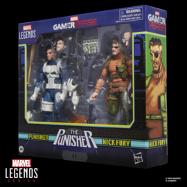 G1871 Marvel Legends Series Gamerverse Punisher and Nick Fury