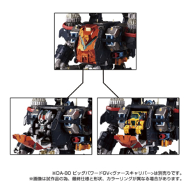 Takara Diaclone DA-81 BPGV [VERSE CALIBER VER] Expansion Set