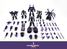 TFC P01-06N Poseidon Noir Set of 6