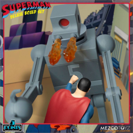 Mezco Superman The Mechanical Monsters (1941) 5 Points AF Deluxe Box Set