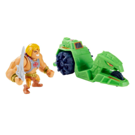 Masters of the Universe Eternia Minis Vehicles He-Man & Ground Ripper