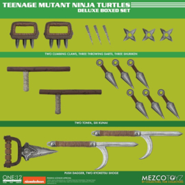 Mezco One12 Collective TMNT Deluxe Box Set - Pre order
