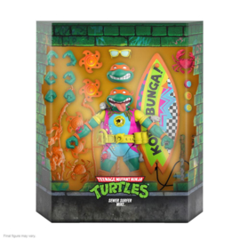 Super7 Teenage Mutant Ninja Turtles Ultimates Sewer Surfer Mike