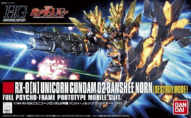 1/144 HGUC RX-0[N] Unicorn Gundam 02 Banshee Norn (Destroy Mode)
