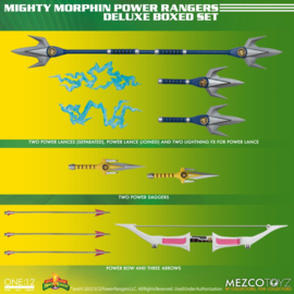 Mezco AF 1/12 Mighty Morphin Power Rangers Box Set - Pre order