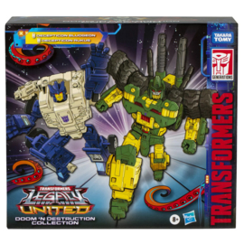 G0182 Transformers Legacy United Transformers Legacy United Doom ‘n Destruction Collection 2-Pack