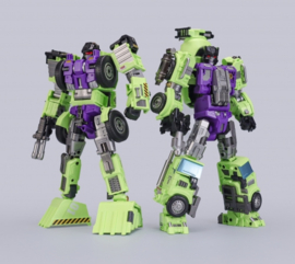 Mecha Invasion GLA01 & GLA02 Mixmaster & Scrapper (Set of 2)