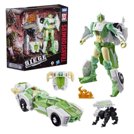 E4486 Transformers Generations War for Cybertron: Siege Deluxe Class Autobot Greenlight