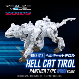 Takara Zoids Plastic Model Kit 1/100 RMZ-012 Hell Cat Tirol