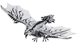 G3354 Takara Tomy T-Spark Monster Hunter Silver Rathalos Prime