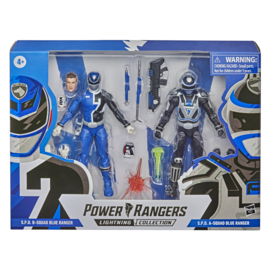 Power Rangers LC AF S.P.D B-Squad Blue Ranger and A-Squad Blue Ranger