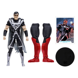 DC Multiverse Build A Action Figure Black Lantern Superman (Blackest Night)