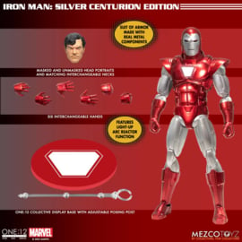 One 12 Collective Iron Man Silver Centurion - Pre order
