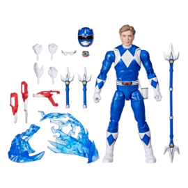 F7383 Power Rangers Ligtning Collection Remastered Mighty Morphin Blue Ranger