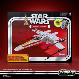 G2537 Star Wars The Vintage Collection X-Wing Fighter and Luke Skywalker (X-Wing): Kenner Colors