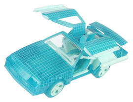 The Loyal Subjects M.A.S.K. Thunderhawk Hologram Variant (Glow in the Dark)