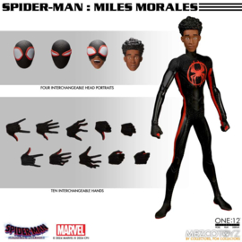 Mezco One 12 collective Spider-Man Miles Morales