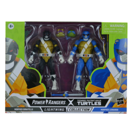 Hasbro Power Rangers LC X TMNT 2-Pack Morphed Donatello and Morphed Leonardo