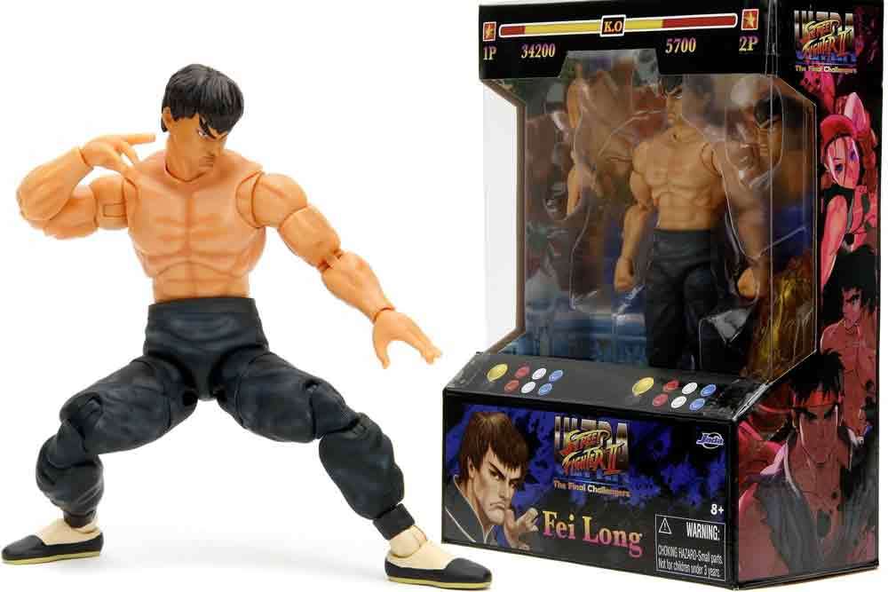 Jada Toys Street Fighter Fei Long
