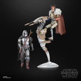 G3277 Star Wars The Black Series The Mandalorian Mercenary Guard Droid and Mercenary STAP
