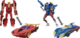 Takara Tomy Mall Exclusive Street Fighters II X Transformers Ken VS Chun-Li