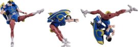 Takara Tomy Mall Exclusive Street Fighters II X Transformers Ken VS Chun-Li