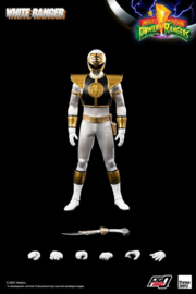 Threezero Mighty Morphin Power Rangers FigZero 1/6 White Ranger - Pre order