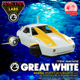 Ramen Toy MAKINA MKN02 Great White - Pre order