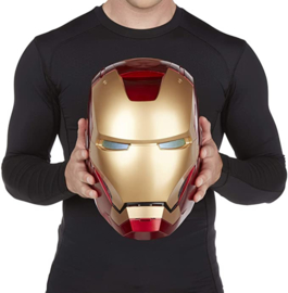 Marvel Legends Avengers Iron Man Electronic Helmet (Full-Scale Size)