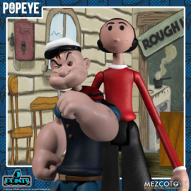 Popeye 5 Points Action Figures Deluxe Box Set