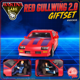 Ramen Toy Makina MKN06 Red Gullwing 2.0 Giftset