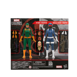 F6538 Marvel Legends S.H.I.E.L.D. Agent Trooper and Hydra Trooper