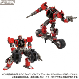 Takara Diaclone DA-59 Tryverse Tri Rambler [Red Chaser]