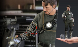 Hot Toys Iron Man MM AF 1/6 Tony Stark (Mech Test Deluxe Version)