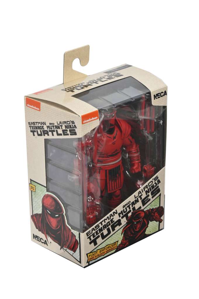 Neca Teenage Mutant Ninja Turtles Mirage Red & Black Foot Enforcer