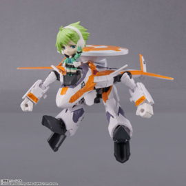 Macross Delta Tiny Session VF-31E Siegfried (Chuck Mustang Use) with Reina Prowler - Pre order