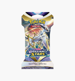 Pokémon TCG Sword & Shield 9 Brilliant Stars Sleeved Booster Bundle (10 packs)