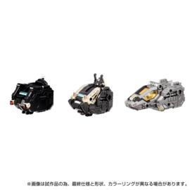 Takara Tomy Diaclone TM-21 Tactical Mover Ex Core & Armanent Set 1