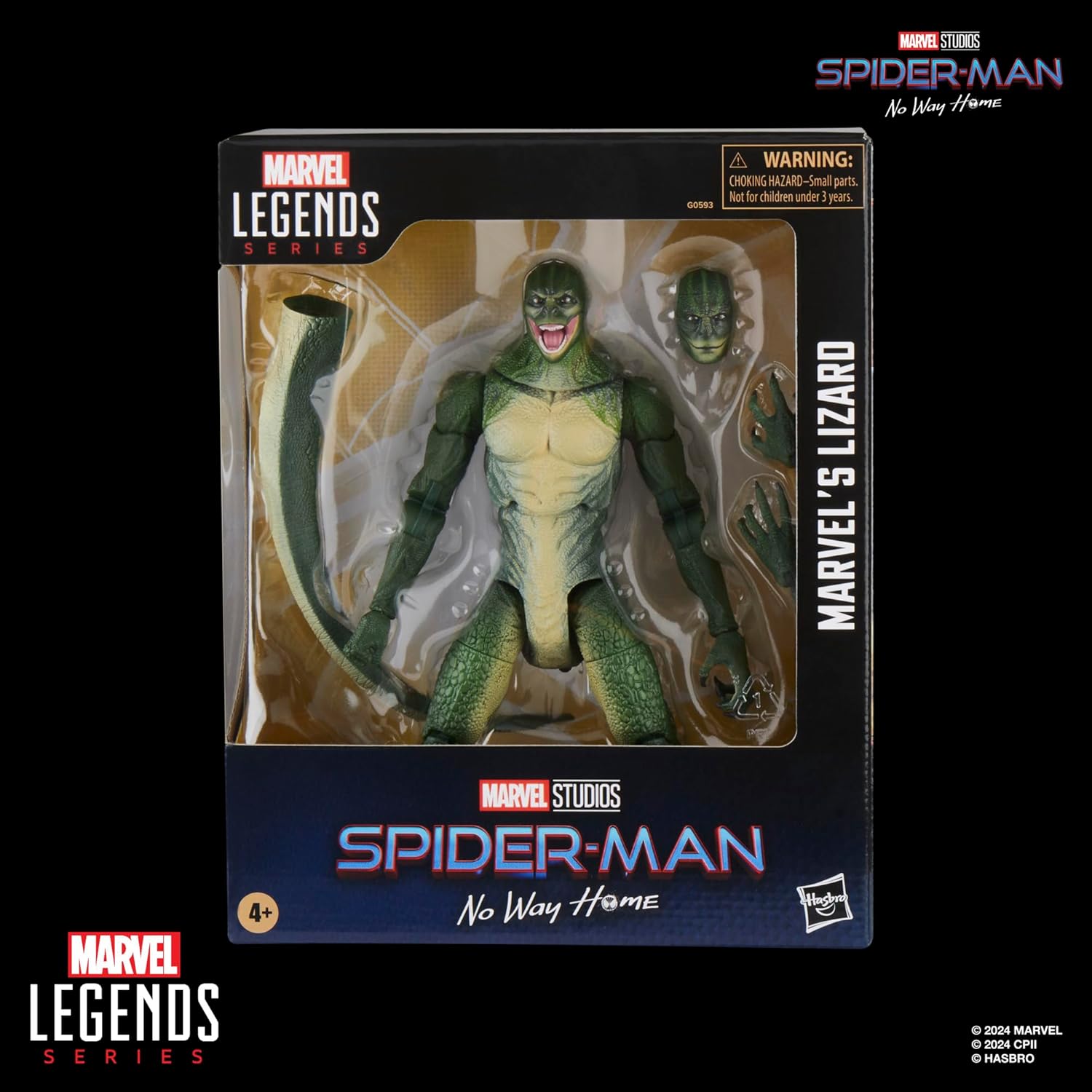 G0593 Marvel Legends Series Spider-Man: No Way Home Deluxe The Lizard