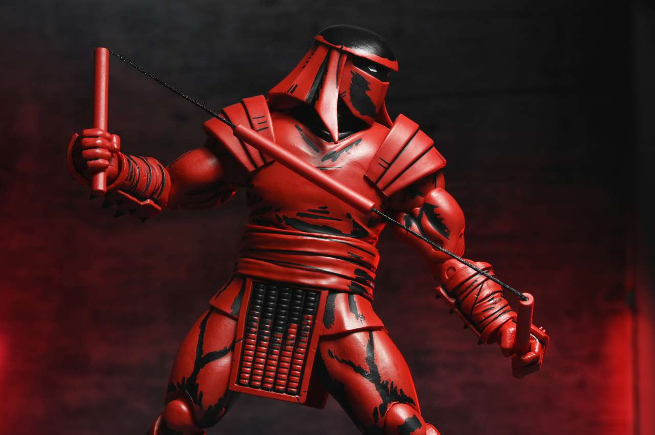 Neca Teenage Mutant Ninja Turtles Mirage Red & Black Foot Enforcer